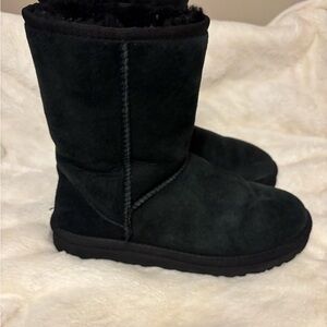 UGG Black Shearling Boots